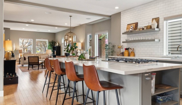 Georgetown Home | Media Room, Patio & EV Charger