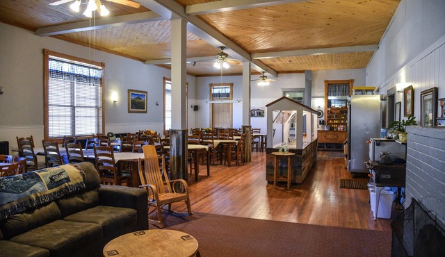 Geothermal Ranch Lodge with private Hot Springs Pool, Sleeps 25-50.