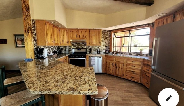 Geronimo cabin, named in honor of the legendary Apache Warrior, Amazing views!