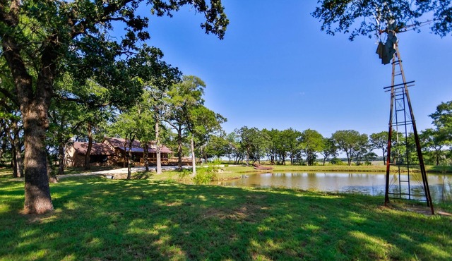 Get away cabin with 4 acres close to town!