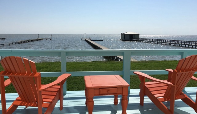 Get Away from It All! Waterfront Home on San Antonio Bay! 300' Private Pier!