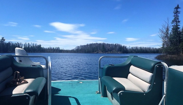 Get Away From It All At This Private One Family Log Cabin