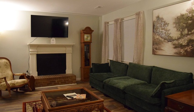 Get cozy and a little bit curious at the Mint Hill Mystery Manor!