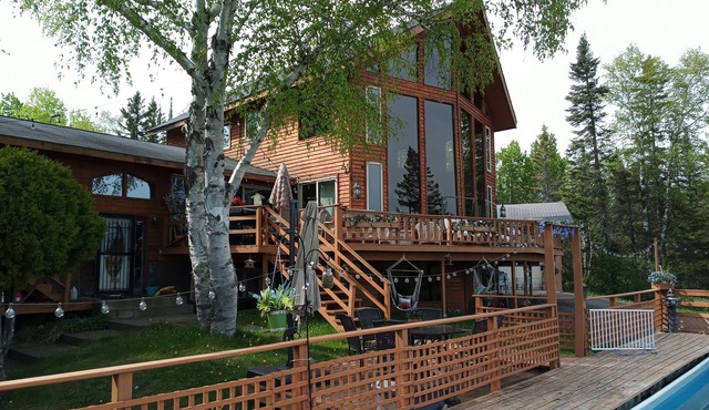 Get the family together for the Holidays or snowmobiling!
