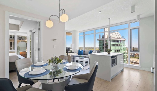 Getaway 2BR Suite w/Views | Steps to Stampede Park