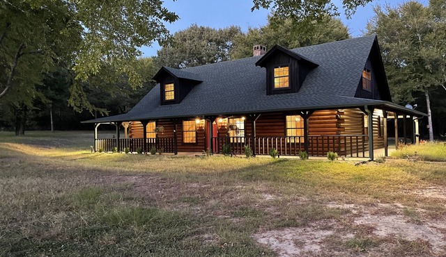 Getaway from the hustle and bustle and stay in a peaceful cabin in the woods!