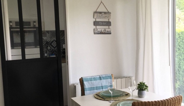 Getaway in Blonville 2 rooms 150m from the beach