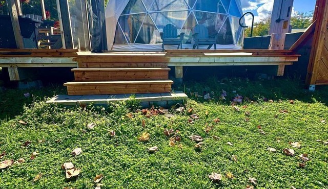 Getaways to the Canadian Countryside in this Lovely Dome Rental in Nova Scotia
