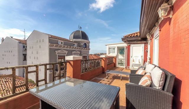 Getxo Beach Penthouse, just 15 minutes from Bilbao