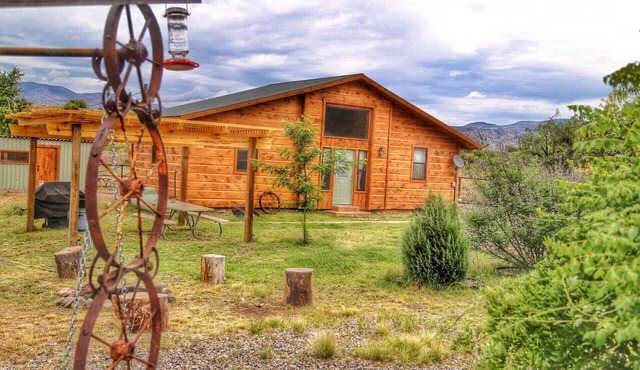 Gila, New Mexico-Land of Enchantment The Gatehouse is a sweet little cabin.