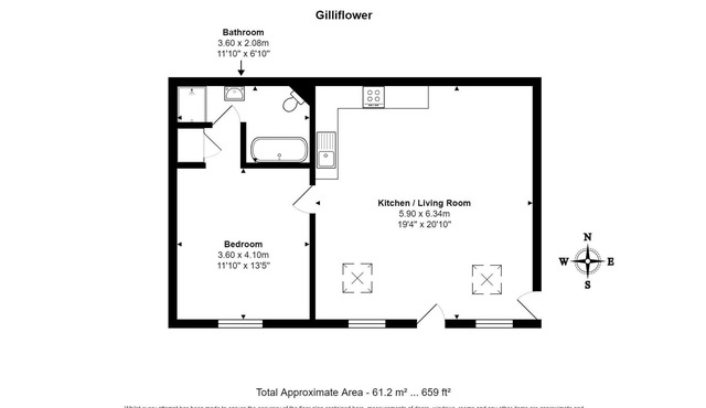 Gilliflower -luxury and romantic, 1 bedroom cottage, dog friendly