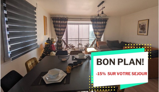 Gite Épinal, 2 bedrooms, 4 persons