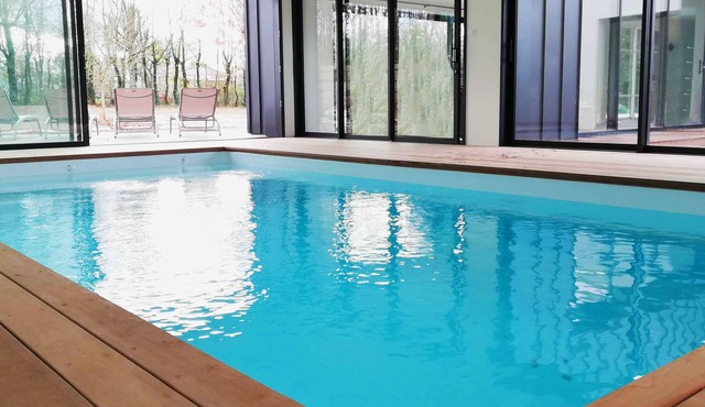 Gite 300m² 15 persons with spa, indoor pool and sauna near puy du fou