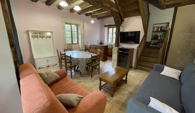Gite 4* Lys near Beauval/Chenonceau/Tours heated indoor pool