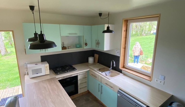 Gîte 4 pers KASSANDRE, ideal for visiting the Périgord, swimming pool