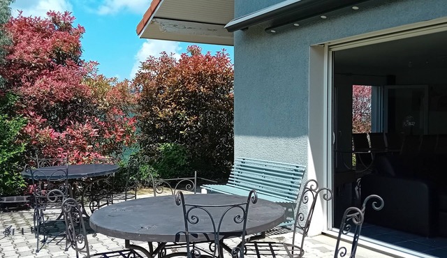 GITE 6/8 people 3 bedrooms 3 bathrooms. Parc du Pilat, Magnificent view