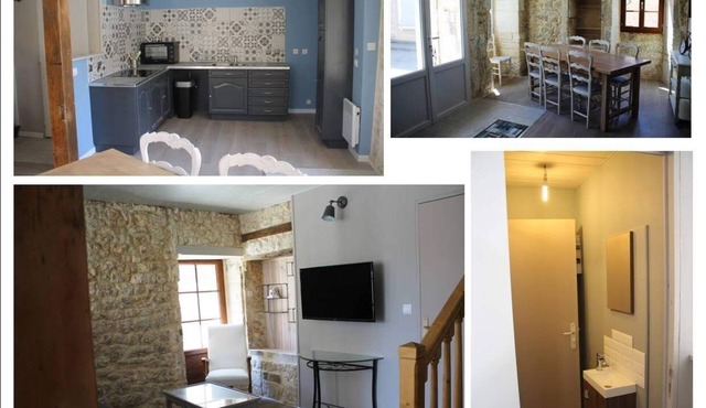 Gîte 6p in the heart of a small Charentais village