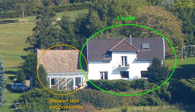 Gîte Au Bon Accueil; Calm, rest, hikes, mountain biking and many other things .