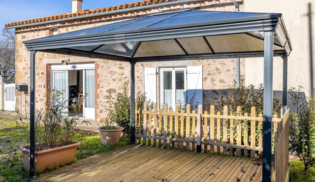 Gite Augustine at Aux Charmes d'Antan – Restored 18th-Century Farmhouse for 6 Guests