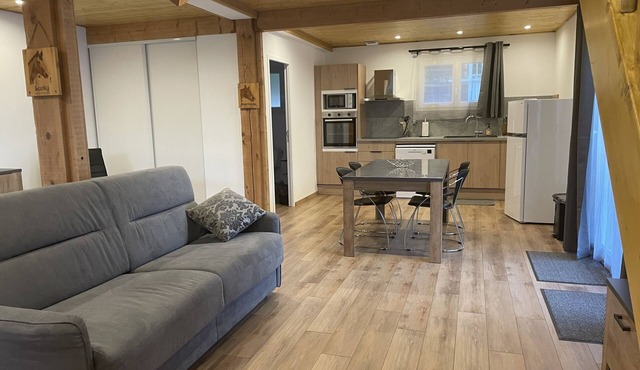 Gite Belle Vue 1 with Champsaur mountain views