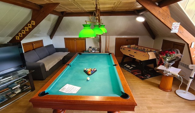Gite de 103 m² au Borde de mer Etaples le Touquet Billard Baby Foot Home Cinéma