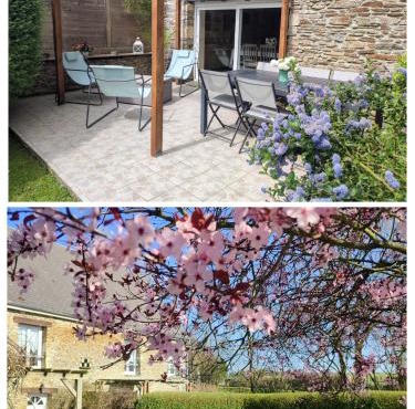 GITE DE LA PIERROSE 100 m2 avec jardin privé Proche de Bayeux et des plages du Débarquement