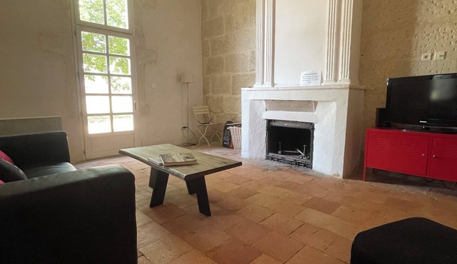Gite de la Tour - Château d'Or et de Gueules- fireplace