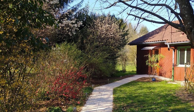 Gîte des Aillets, in the heart of the Revermont, close to the Jura.
