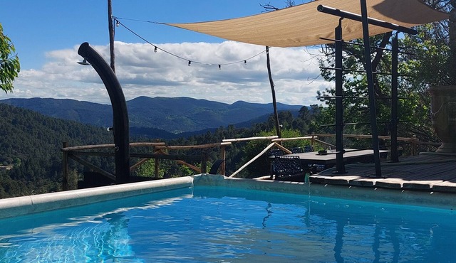 Gite des Baragnas in the heart of Cévennes nature, air-conditioned, internet, swimming pool