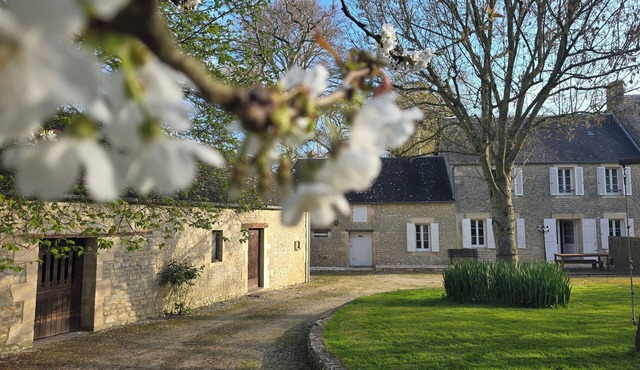 Gite Du Haras - 19th century stone house - wooded grounds - sleeps 2 to 6