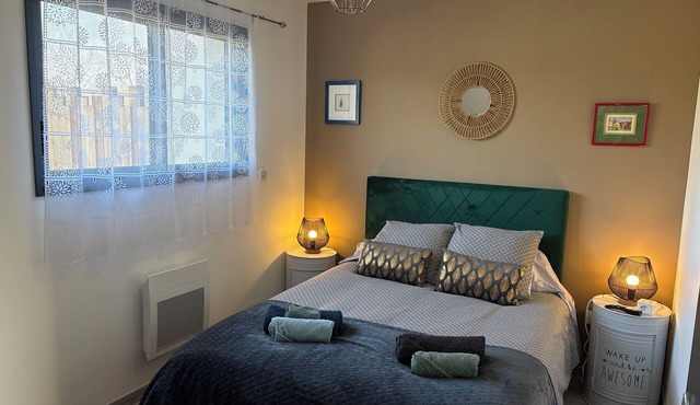 Gîte du Lavoir with air conditioning, near the Beauval Zoo with 4 bedrooms