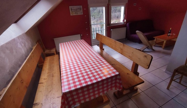 Gîte-Élodie-Family-Ensuite with Bath-Mountain view
