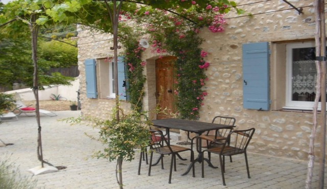 GITE ENTIRELY RESTORED AT LANCIENNE IN SMALL PROVENCAL VILLAGE