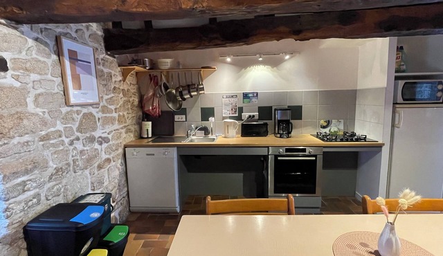 Gîte for 1 to 9 people near the Blavet: Hikers, families, workers.