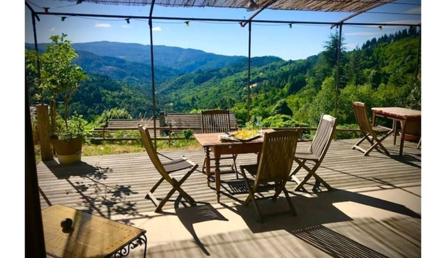 Gite with beautiful views in the heart of the Cévennes