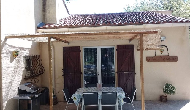 Gite for 2 to 5 people with swimming pool in the Gard, near the Cevennes mountains