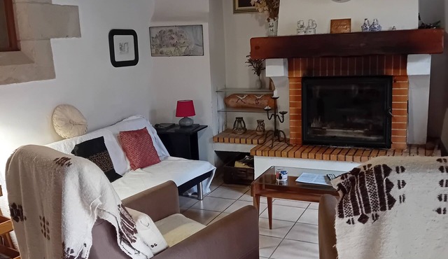 Gite in a listed abbey 20 km from the city of Carcassonne