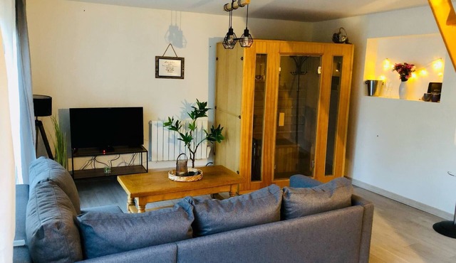 Gite in somme bay with private sauna and outdoor terrace