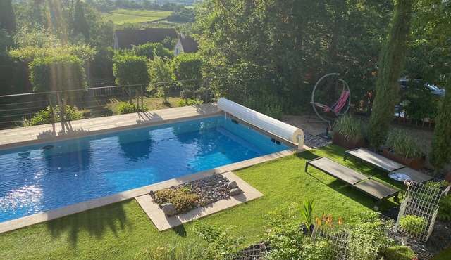 Gite Jacuzzi-piscine - Insolite Miroir Plafond