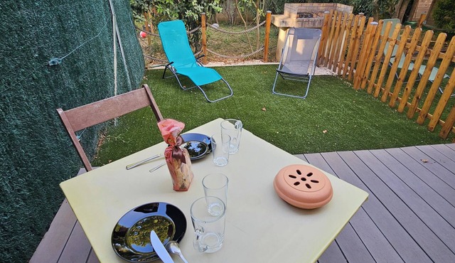 Gite L'escapade 34 Mireval les Mirabelliers