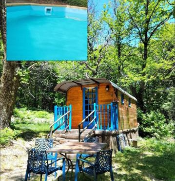 Gite la bleuet avec piscine