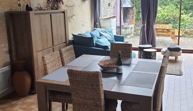 Gîte "La grange" with spa