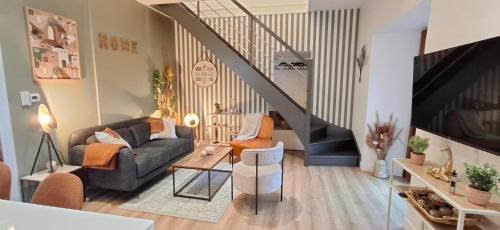 Gite La maison du 37 avec terrasse et jardinet