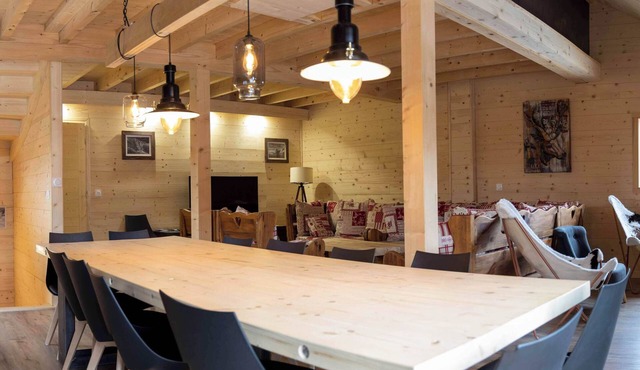 gite "le cabanon" near the slopes and the village center