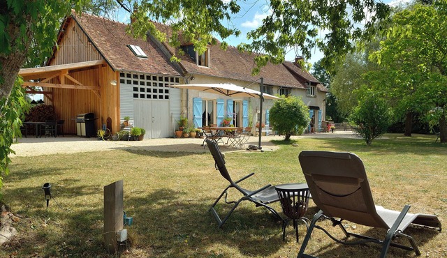 Gîte Le Corbier. Absolute peace and yet only 10km from the A77 autoroute.