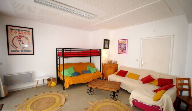 Gîte le Rocher - Apartment on the ground floor for 8 people.