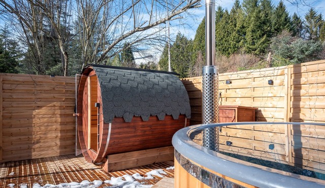 Gîte Le Tech Nordic Bath & Sauna in the Heart of the Mountains