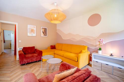 Gite Le Terracotta - Terrasse - 8 couchages - 3 Chambres avec lits King & Queen size, lits superposés pour enfants