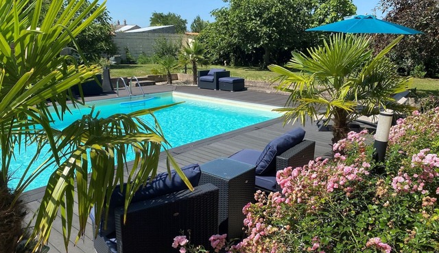 Gite Le Travezay avec piscine, sauna et Jacuzzi