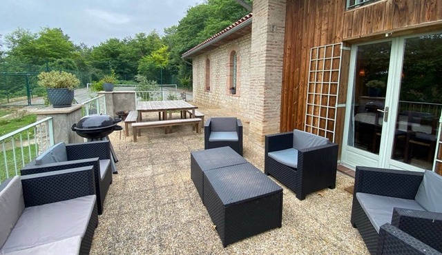 Gite Molières, 3 bedrooms, 8 persons